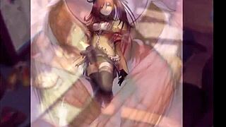 In this anime hentai episode, characters engage in explicit scenes