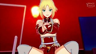 Mordred Pedragon Masturbates You To Finish Inside.