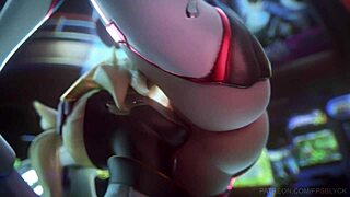 D.Va, Mercy, and Widowmaker Dive into Lesbian Play. 3D Action with Wild Ass Licking!