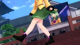 hey, kokoro’s revenge in this mmd animation is wild