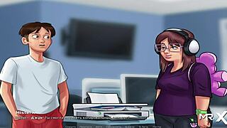 hey, wanna learn French with Summertimesaga episode 1 part 35?