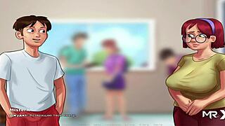 hey, wanna learn French with Summertimesaga episode 1 part 35?