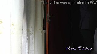 I fuck her ass when husband leaves - asia divine.