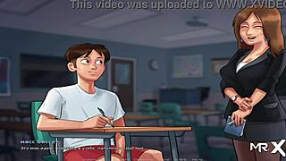 hey, wanna learn French with Summertimesaga episode 1 part 35?