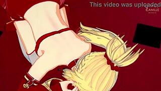 Mordred Pedragon Masturbates You To Finish Inside.