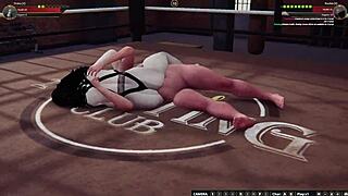 draka ii vs rockie ii in naked fighter 3d, so intense! 🔥