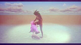 valerie visxen meets maya the bird girl in wild life