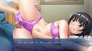 Wow, Mob-Like Plain Girl Turns Into a Wild Pervert in Hentai Game Action!