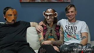 Kinky teen taken to anal loony bin for harsh therapy!