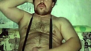 Russian Gay Boldly Masturbates His Monster Cock And Shakes Big Balls