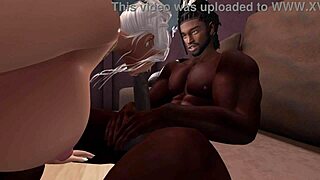 Hey, watch this black personal trainer fuck a latina in Second Life.