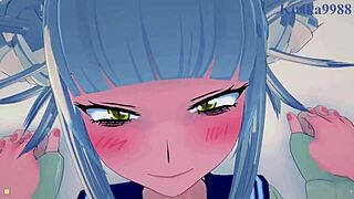 Himiko Toga and Rumi Usagiyama Mirko in Intense 3D Hentai Action