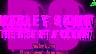 Harley Quinn dominates sub in cowgirl femdom hentai