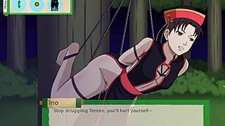 Wow, busty ninja trio gets fucked in Jikage Rising!