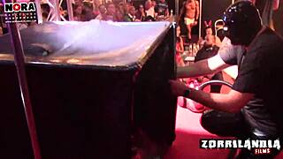 Cute Girl Tied Up In BDSM Bondage With Incubus