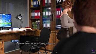 Любопытно, как похотливая учительница делает хэндджобы после массажа ног в 3D хентае?