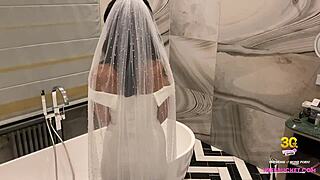 Risque halloween blowjob in homemade gay porn