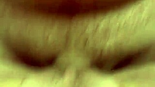 Close up and personal with an amateur ass fucking couple