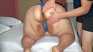 Cute Chubby Amateur Brunette With BIG ASS