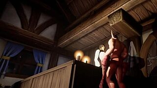 Bath Time Fun in Warcraft Parody with Deepthroat Action, Wanna Join?!