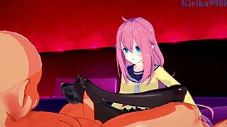 Young girls vs old man in wild hentai creampie