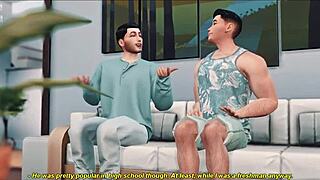 Virtual ride with an Asian virgin turns wild. Blowjob and deepthroat action heats up!