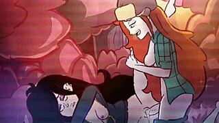 yo, Gravity Falls futa Wendy animation is wild