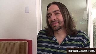 Cuckold Watches Wife Raquel Sieb Take Double Penetration