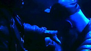 Extreme German Leather Gay Group Bareback Blowjob Fetish with Macho Europeans