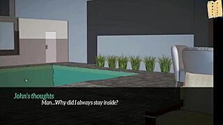 Watch my new family in this erotic hentai game scene