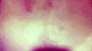 Quick bathroom fuck at party with tattooed babe