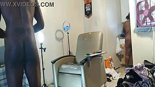 Chubby Mexican Granny Gilf Meets Wild Black Pussy Action