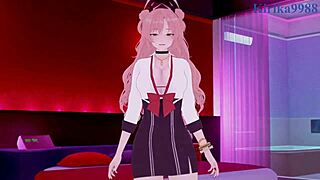 Yozakura Kirara And Kuromi Serika Intense Sex In Blue Archive Hentai