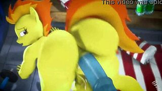 mlp spitfire compilation with steamy hentai blowjob scenes