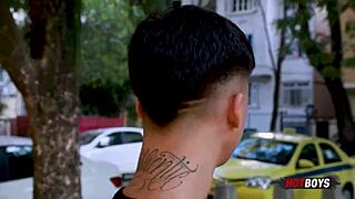 called my friend over to hook up with this hung brazilian guy