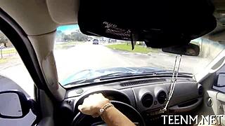 Just a casual day when teen Ava Taylor trades sex for cash. She’s barely legal!