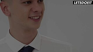 candee licious finally bangs virgin bff after years of begging.