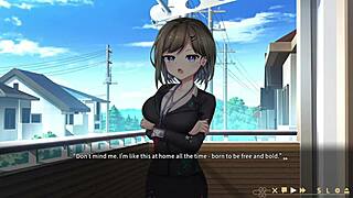 Hey guys, check Luna’s blowjob in Ghost Marriage hentai game night 1!