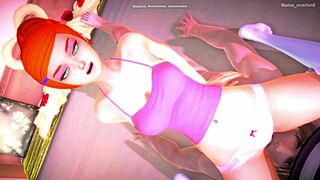 Gwen Tennyson Masturbates in Uncensored Hentai Night