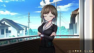 Hey guys, check Luna’s blowjob in Ghost Marriage hentai game night 1!