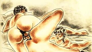 Vintage Erotic Drawings