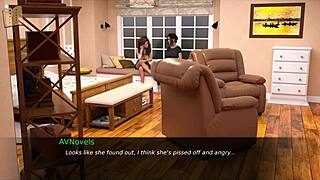 Nursing cute teen back to pleasure with huge 3D hentai tits