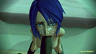 Kingdom hearts hentai brings 3d cartoon anime action to life