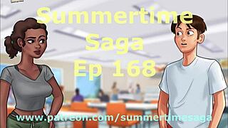 Summertime Saga Episode 168 Features Erotic Hentai Brunette Anime Cartoon Scenes