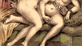 Hey, ever seen such a steamy vintage erotic drawing?