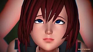 Kingdom hearts hentai brings 3d cartoon anime action to life