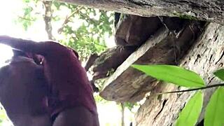 Wow, hardcore sex on the beach!