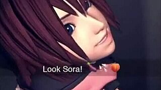 Kingdom hearts hentai brings 3d cartoon anime action to life