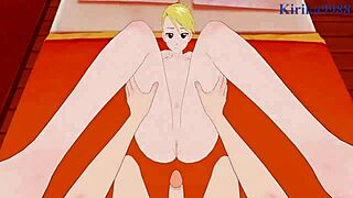 winry rockbell and riza hawkeye crave intense pov hentai sex