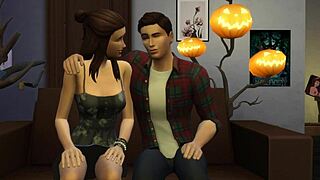 SCREAM 1 1996 INTRO REMAKE - A SIMS 4 HALLOWEEN SPECIAL